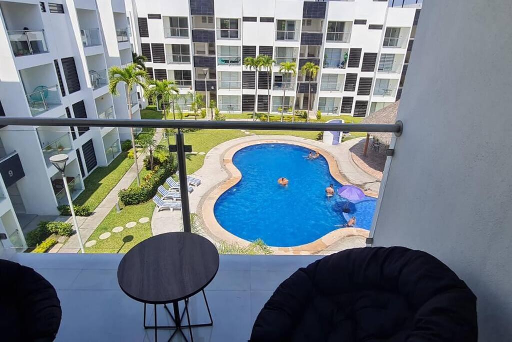 Bonito Penthouse Con Roof Garden Apartman Manzanillo Kültér fotó