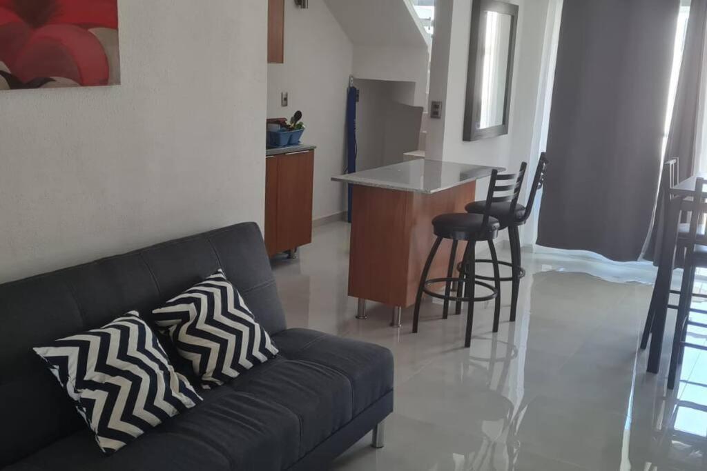 Bonito Penthouse Con Roof Garden Apartman Manzanillo Kültér fotó